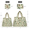 Wrapables Large & Small Foldable Nylon Reusable Shopping Bags (Set of 2), Koalas - 2 of 4