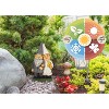 Nat & Jules Married Gnome Couple Colorful Finish 12 inch Resin Garden Statue - 4 of 4