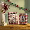 5"x7" Plaid Picture Frame - Threshold™ - 2 of 4