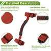 Unique Bargains Roll Bar Grab Grip Handle Holder for Jeep Wrangler 1987-2021 Nylon PVC 4 Pcs - 4 of 4