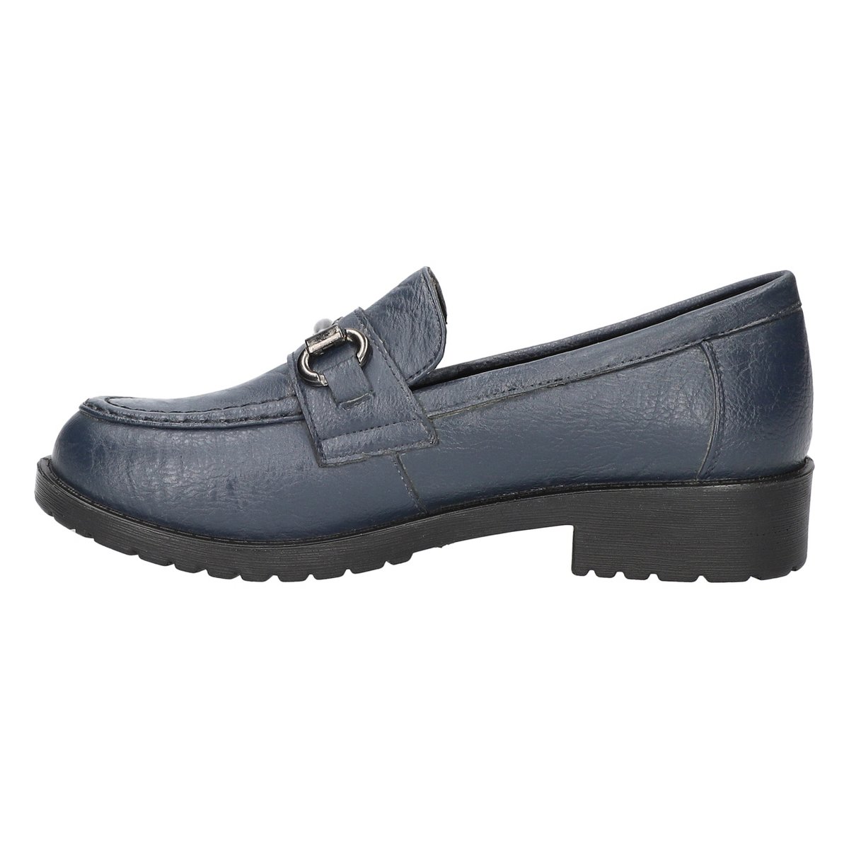Женские туфли Easy Street Women's Witney Comfort Loafers-Navy 10W — фото 5