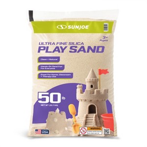 Sun Joe Ultra Fine Silica Play Sand for Sandboxes, Sensory Tables ...