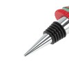 Unique Bargains Christmas Hat Bottle Stopper Zinc Alloy Resin Silicone 1 Pc - 3 of 3