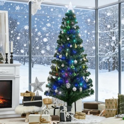 Bella Depot 6' Tall Douglas Fir Pre-Lit Artificial Christmas Tree with Realistic Branches