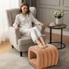 Hyleory Easy-Connected Footrest Stool Pet-Friendly - 2-in-1 Bed Bench & Play Tunnel with 2 Removable Pads - 3 of 4