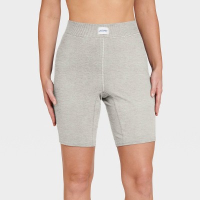 Jockey Generation™ Women's Retro Vibes Ribbed Pajama Shorts - Gray Heather  S : Target