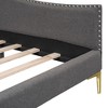 NicBex Twin Size Daybed, Upholstered Day Bed with Headboard and Armrest, Sofa Bed with Support Legs - 4 of 4