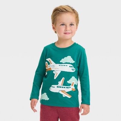 Big Pattern Fire Colors and Sky green T-shirt for Kid (USA Size)