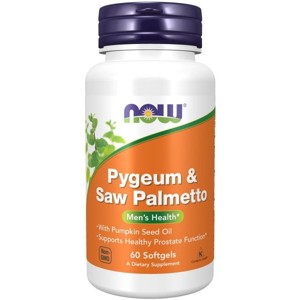 Pygeum & Saw Palmetto by Now Foods  -  60 Softgel - 1 of 3