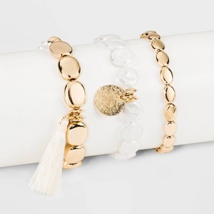 Bracelet Set - A New Day White/Gold, Women