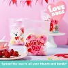 Joyfy 36 Pcs Valentine Cellophane Gift Bags, 6-Design Candy Treat Bags for Kids Party Favors, Classroom Exchange Prizes - 4 of 4