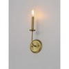 Maxim Lighting Wesley 1 - Light Wall Light in  Satin Brass - 3 of 4