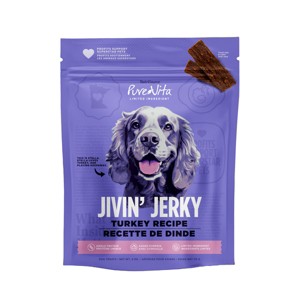 NutriSource PureVita Limited Ingredient Turkey Jerky Dog Treats - 4 oz - 1 of 3