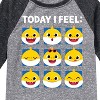 Boys' - Baby Shark - Today I Feel Grid Raglan Graphic T-Shirt - 2 of 4