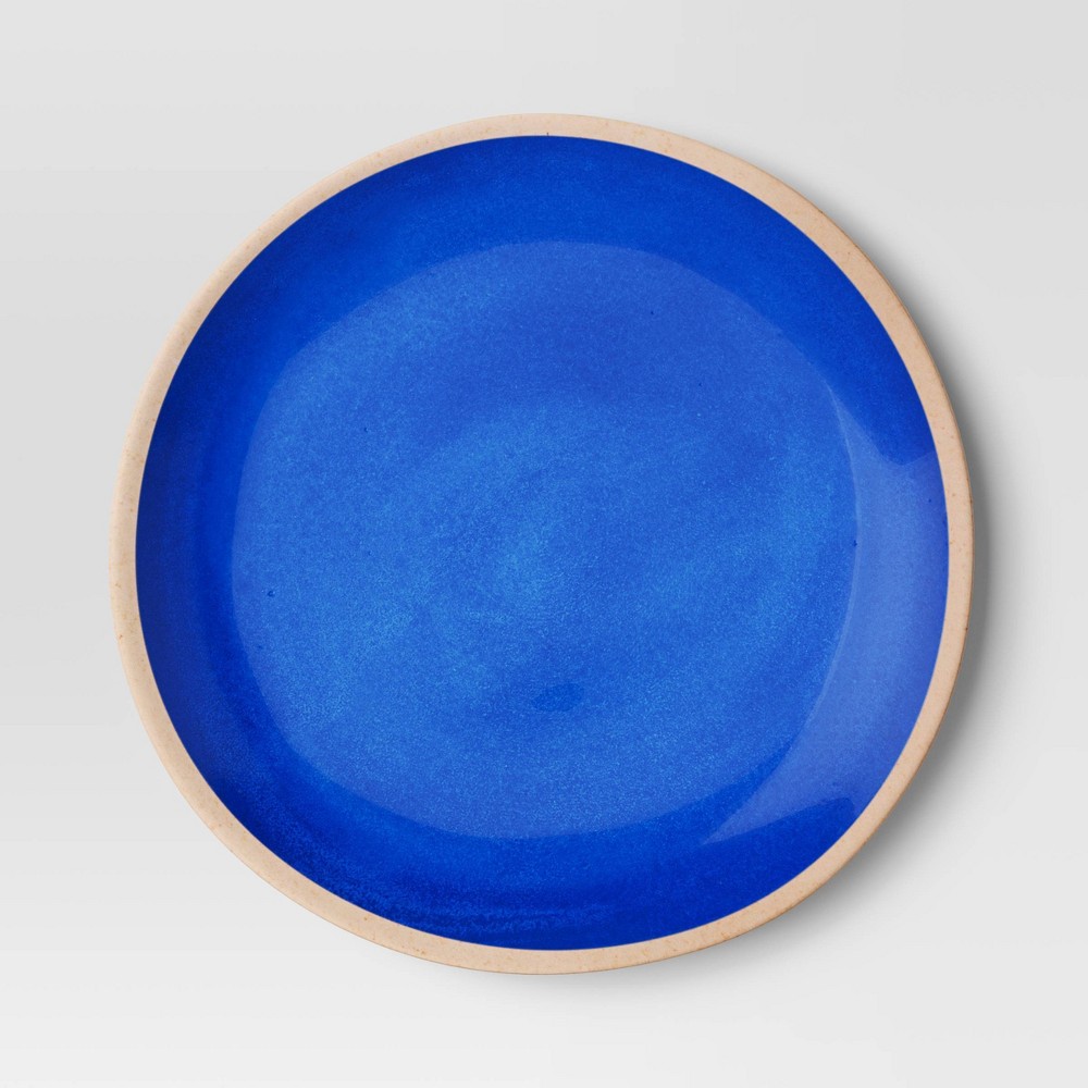 Photos - Other kitchen utensils 10.5" Melamine Dinner Plate Blue - Threshold™