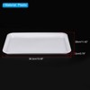 Unique Bargains Plastic Rectangle Reusable Fast Food Dining Areas Serving Trays - 2 of 4