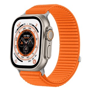 HTUTWOO Nylon Loop Apple Watch Band, Sport Woven Strap 38/40/41/42/44/45/49mm for iWatch Series 11 10 9 8 7 6 5 4 3 2 1 SE Ultra for Women Men - 1 of 4