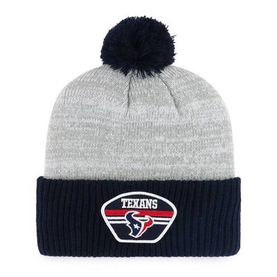 NFL Houston Texans Men's Badge Knit Beanie - Gray