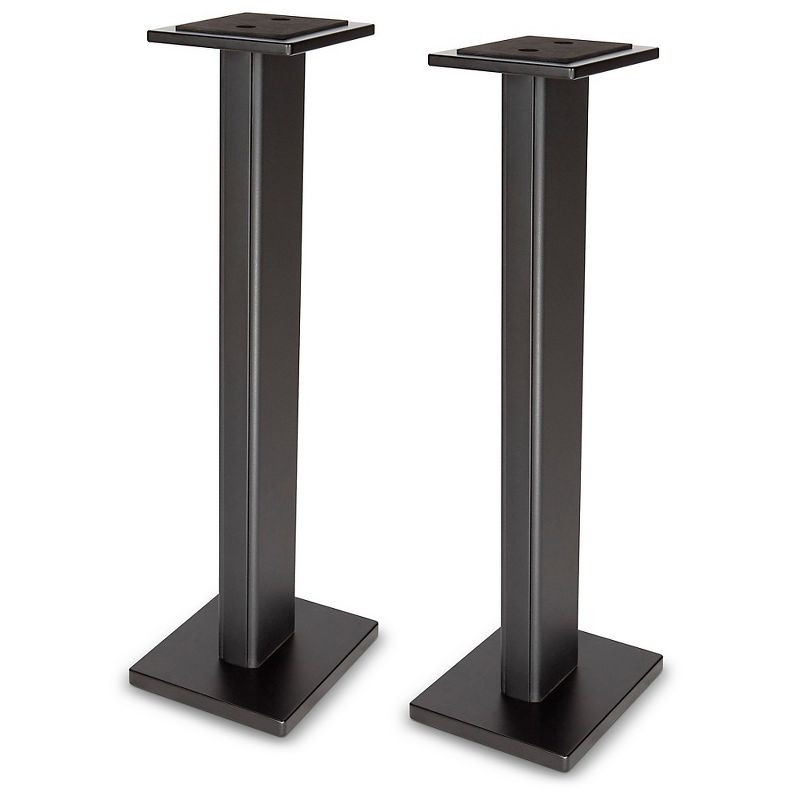 DR Pro SMS36BK Wood Studio Monitor Stand (Pair) 36" Black, 1 of 4
