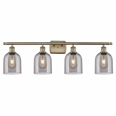 Bella - 4 Light Bath Vanity In Industrial Style-10.5 Inches Tall and 35.5 Inches Wide