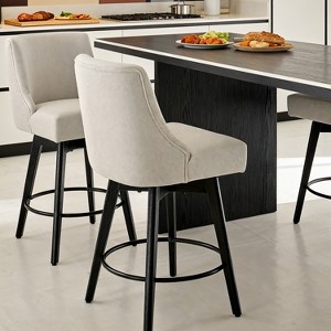 Dyonery 37-inch modern style high bar, rotatable, high-density foam pad, height suitable for 35-37 inch bars or kitchen islands - 1 of 4