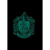 Boy's Harry Potter Slytherin Dark Badge Logo Pull Over Hoodie - 2 of 4