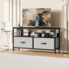 ODK 39" TV Stand with Storage and 2 Drawers - TV Stand Table for Television Up to 50 Inch£¬Entertainment Centers for Living Room - 2 of 4