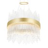 CWI Lighting,Genevieve LED Chandelier With Medallion Gold Finish - 4 of 4