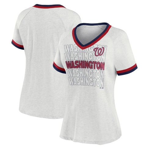 MLB Washington Nationals Men's Long Sleeve Core T-Shirt - S