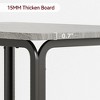Dining Table for 4, Small Table and Chairs Set of 4, Dinette Set for 4, Rectangular Dinner Table Set, 5 Piece Kitchen & Dining Room Sets - 3 of 4