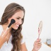 Unique Bargains Rose Shape Handheld Makeup Mirror 1 Pc - 3 of 3