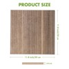 Robotime 3D Puzzles 6Pcs 3mm Walnut Plywood for Laser Cutting, Engraving and DIY Projects, Thin Walnut Boards , Multicolored, 11.81"*11.81"*0.79" - 4 of 4