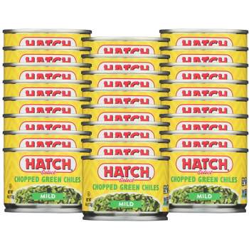 Hatch Mild Chopped Green Chiles - Case of 24/4 oz
