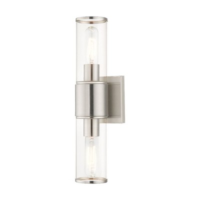 Livex Lighting Quincy 2 - Light Vanity in  Brushed Nickel