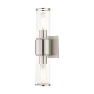 Livex Lighting Quincy 2 - Light Vanity in  Brushed Nickel - 1 of 4