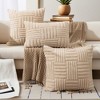 REGALWOVEN Striped Soft Decorative Throw Pillow Covers for Bed Sofa Living Room Farmhouse Home Decor 2 Pcs - 2 of 4