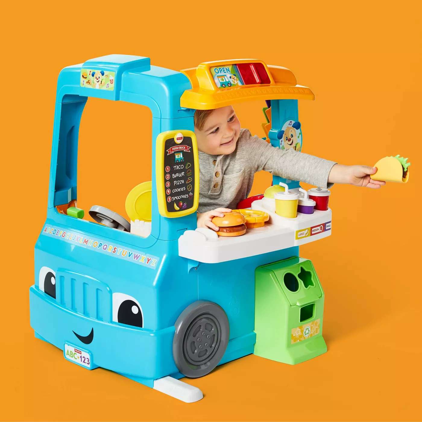 Fisher-Price Laugh and Learn Servin' Up Fun Food Truck - image 3 of 20