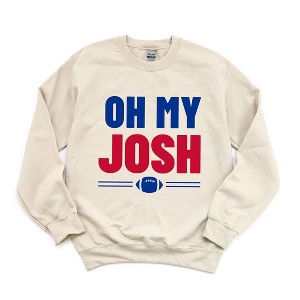 Simply Sage Market Women's Graphic Sweatshirt Oh My Josh - 1 of 4