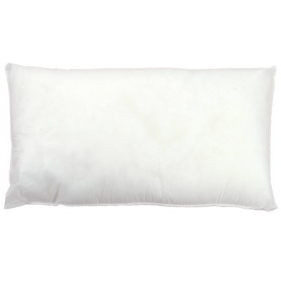 19x19 Solid Down Filled Square Throw Pillow White - Rizzy Home