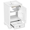 Chery Life 20" Bathroom Vanity with Ceramic Sink, Soft Close Door, Compartment Drawer - 3 of 4