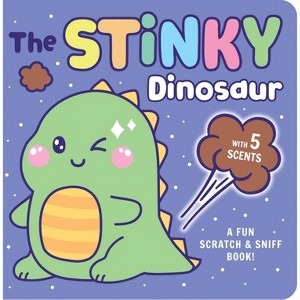 Stinky Dinosaur - by  Delaney Foerster (Board Book) - 1 of 4