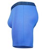Sheath V Colossus Men's 8" Sports Performance Boxer Brief - Blue. - 4 of 4