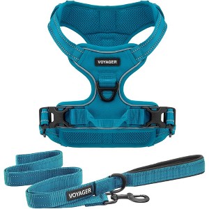 Voyager Dual-Attachment No-Pull Dog Harness with 6ft Leash Combo  - 1 of 4