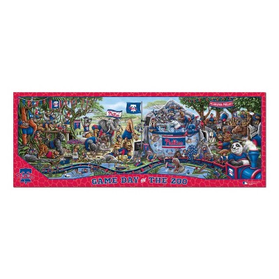 MLB Philadelphia Phillies Game Day at the Zoo Jigsaw Puzzle - 500pc_0