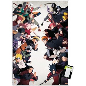 Trends International Naruto Shippuden - Face-Off Unframed Wall Poster Prints - 1 of 4