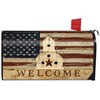 Americana Welcome Primitive Mailbox Cover Patriotic Birdhouse Briarwood Lane - 3 of 3