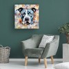 Canvas Wall Art - Frank Harris 'Pit Bull Master' Wall Art for Living Room, Bedroom, or Office Décor by Trademark Fine Art - 14 x 14 Inches - 4 of 4