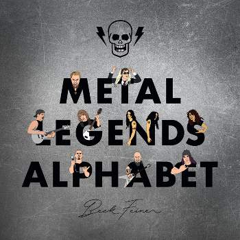 Metal Legends Alphabet - (Hardcover)