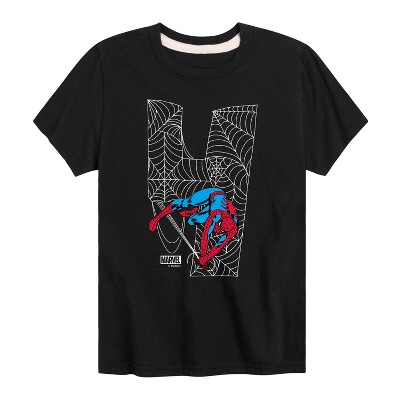 Marvel Spidey 4Th Birthday Short Sleeve Graphic T-Shirt - Black - 3T