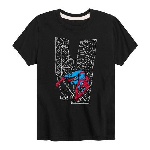 Boys' - Marvel - Spidey 4Th Birthday Short Sleeve Graphic T-Shirt - image 1 of 4